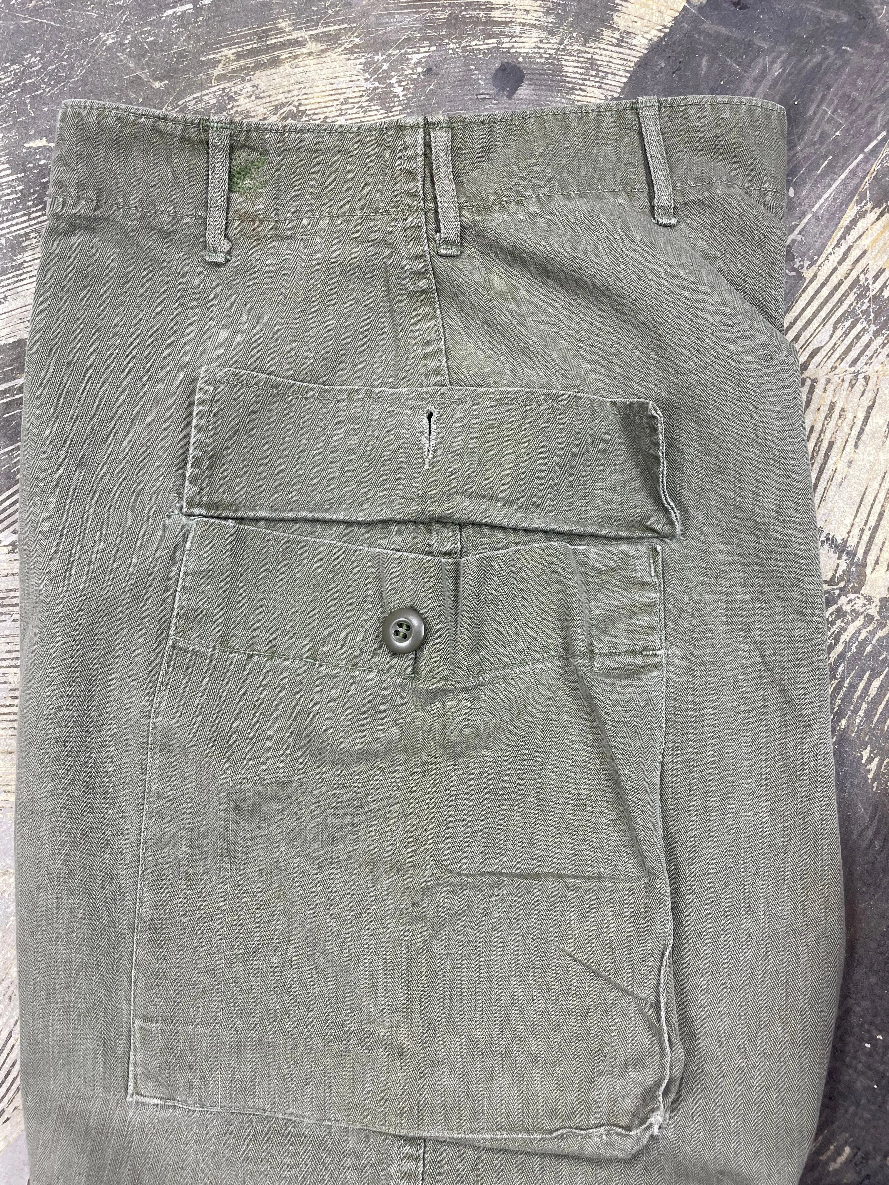 WW2 US Army HBT Combat Trousers (JYJ-0242)
