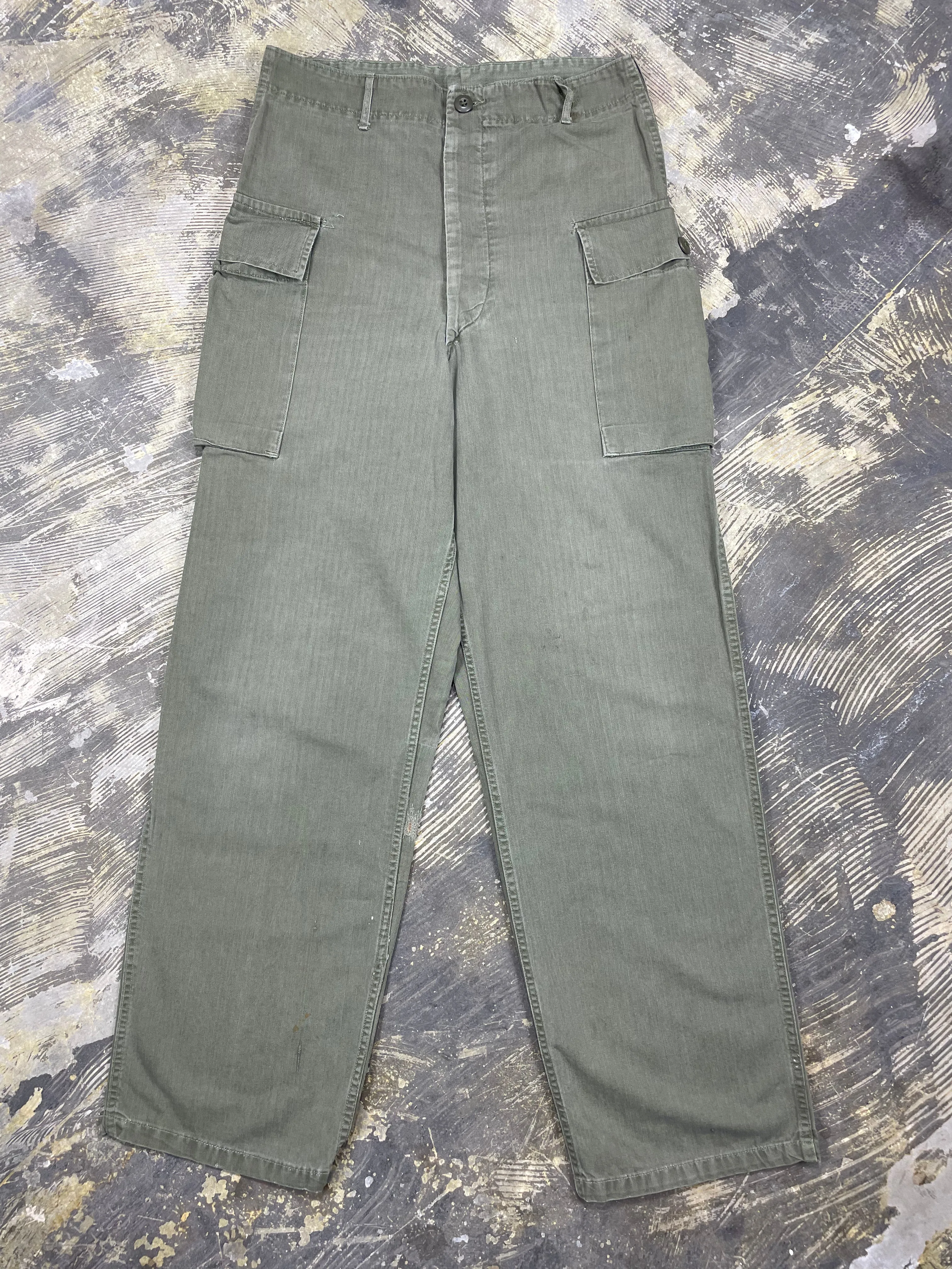 WW2 US Army HBT Combat Trousers (JYJ-0242)